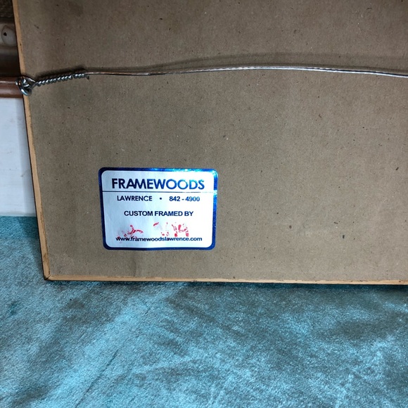 Vintage Custom Framed Needlepoint - Picture 3 of 6